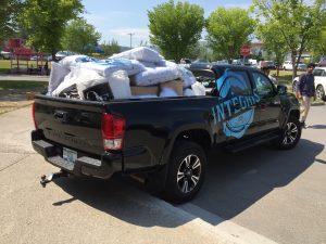Integris Truck Delivery BC Wildfire Sheet Sets and Pillows
